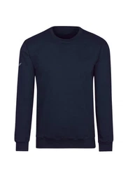 TRIGEMA Sweatshirt aus Biobaumwolle blau/navy