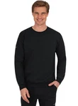 TRIGEMA Sweatshirt aus Biobaumwolle Schwarz/Dunkelgrau