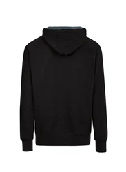 Trigema Kapuzensweatshirt aus Biobaumwolle schwarz