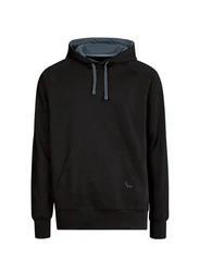 Trigema Kapuzensweatshirt aus Biobaumwolle schwarz