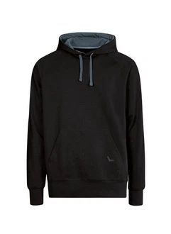 Trigema Kapuzensweatshirt aus Biobaumwolle schwarz Trigema Kapuzensweatshirt aus Biobaumwolle schwarz