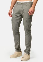 Indicode Cargohose INSafi Khaki/Dunkelgrün