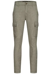 Indicode Cargohose INSafi Khaki/Dunkelgrün