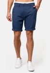Indicode Chinoshorts INBuddy Dunkelblau/Blau/Hellblau