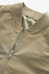 Next Bomberjacke Schlichte (1-St) Khaki/Dunkelgrün/Braun