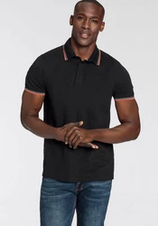 Bruno Banani Poloshirt Kurzarm Schwarz