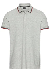 Bruno Banani Poloshirt Kurzarm Hellgrau/Grau