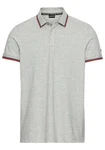 Bruno Banani Poloshirt Kurzarm Hellgrau/Grau