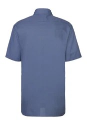OLYMP Kurzarmhemd Luxor modern fit Blau/Dunkelblau/Grau/Hellblau