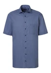 OLYMP Kurzarmhemd Luxor modern fit Blau/Dunkelblau/Grau/Hellblau