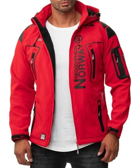 Geographical Norway Herren Softshelljacke Outdoor Jacke batechno rot Geographical Norway Herren Softshelljacke Outdoor Jacke batechno rot