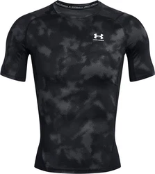 Under Armour Kurzarmshirt UA HG ARMOUR PRINTED SS Schwarz