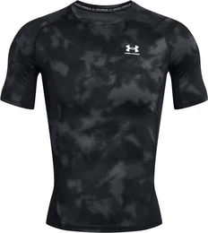 Kurzarmshirt UA HG ARMOUR PRINTED SS BLACK