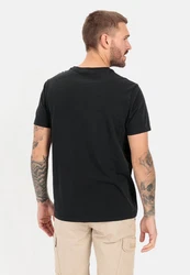 camel active T-Shirt Schwarz/Mischfarben/Grau