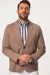 JP1880 Sakko Sweat-Sakko Braun/Beige