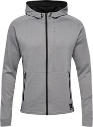 hummel Kapuzenpullover Hellgrau/Grau/Dunkelgrau