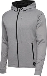 hummel Kapuzenpullover Hellgrau/Grau/Dunkelgrau