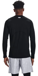 Under Armour Longsleeve ColdGear Fitted Crew schwarz/weiß