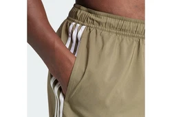 adidas Sportswear Badeshorts 3-Streifen CLX Dunkelgrün/Khaki/Beige
