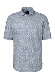 Kurzarmhemd Casual Mit Allover Blumenprint