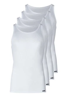 Skiny Unterhemd 4er Pack Basic Skiny Unterhemd 4er Pack Basic