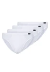 Skiny Slip 4er Pack Basic Weiß/Creme