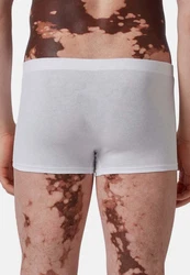 Skiny Retro Pants Herren Pant Boxer  Weiß/Creme/Grau