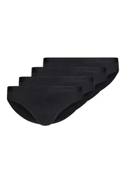 Slip 4er Pack Basic (Spar-Set, 4-St) Slip / Unterhose - Baumwolle - Ohne Eingriff - Atmungsaktiv