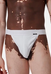 Skiny Slip 4er Pack Basic (Spar-Set) Weiß/Grau