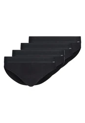Skiny Slip Basic 4er Pack Schwarz/Dunkelgrau/Dunkelblau