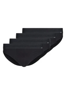 Skiny Slip Basic 4er Pack Schwarz/Dunkelgrau/Dunkelblau