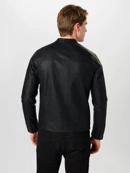 JACK & JONES Herren Jjewarner Jacket Noos Kunstlederjacke Schwarz