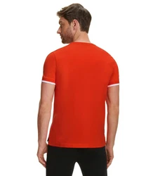 FALKE T-Shirt Schwarz/Rot/Grau/Orange