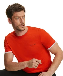 FALKE T-Shirt Schwarz/Rot/Grau/Orange