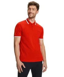 FALKE Poloshirt Rot/Dunkelrot