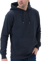 Smith & Solo Kapuzensweatshirt Hoodie Herren Dunkelblau