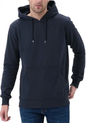 Smith & Solo Kapuzensweatshirt Hoodie Herren Dunkelblau