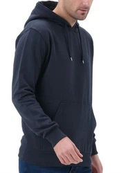 Smith & Solo Kapuzensweatshirt Hoodie Herren Dunkelblau