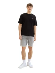 TOM TAILOR Shorts Grau/Hellgrau/Beige/Khaki