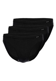 Slip 3er Pack Jeans Feinripp (Spar-Set, 3-St) Slip / Unterhose - Baumwolle - Ohne Eingriff -