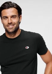 KangaROOS T-Shirt Kurzarm Rundhals Schwarz