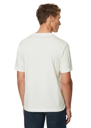 Marc O'Polo T-Shirt Markenstickerei Khaki/Beige/Grau/Weiß/Creme/Rot/Hellgrün