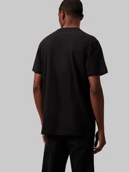Calvin Klein Jeans T-Shirt MONOLOGO TEE Schwarz/Grün