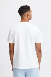Blend T-Shirt BHTee hellbeige/dunkelblau/weiß