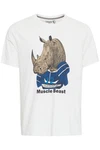 Blend T-Shirt BHTee Weiß/Hellblau/Creme/Blau/Grau/Beige/Dunkelblau/Braun