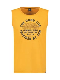 Muskelshirt Tanktop fr Herren, mit Brustprint