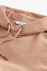 Next Jersey-Hoodie mit Grafik-Print Braun/Beige