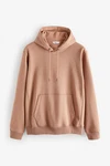 Next Jersey-Hoodie mit Grafik-Print Braun/Beige