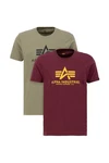 Alpha Industries T-Shirt Basic T 2 Pack 
