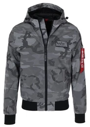 Bomberjacke MA-1 LW Hooded Refl. Camo